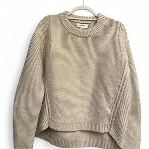 Banana Republic Beige Women's Crew Neck Sweater